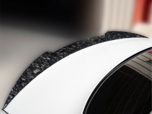 Alfa Romeo Giulia Trunk Spoiler - Carbon Fiber - QV Style - Feroce Carbon - Forged Carbon